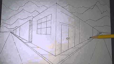 How to Draw in Two-Point Perspective a City Corner Block-part 3