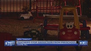 Man tried to steal children by pulling them over preschool fence, Chapel Hill police say