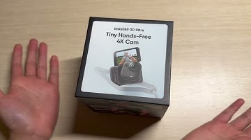 Insta 360 GO Ultra Tiny Hands-free 4K Cam Unboxing