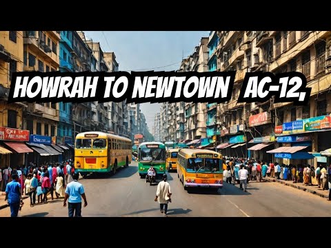 Video Howrah to Newtown Rajarhat via Science city, Saltlake... - youtube