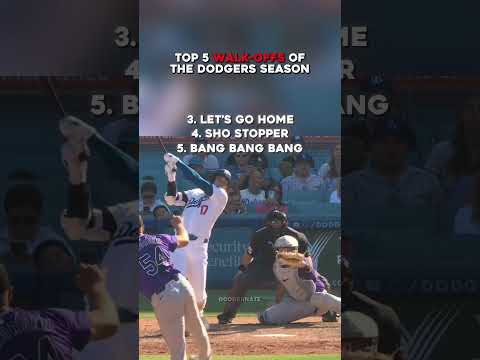 Top 5 Dodgers