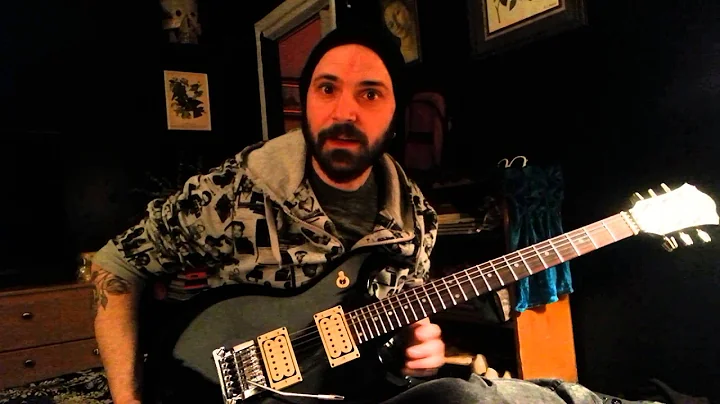 John LaMacchia on his 1980 Ibanez Studio Guitar
