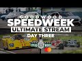 Goodwood SpeedWeek ultimate stream day 3 | F1, RAC TT, Shootout final, drift and more