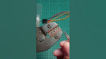 Wire Crimping Tutorial: How to Crimp Connector Pins Correctly #diy