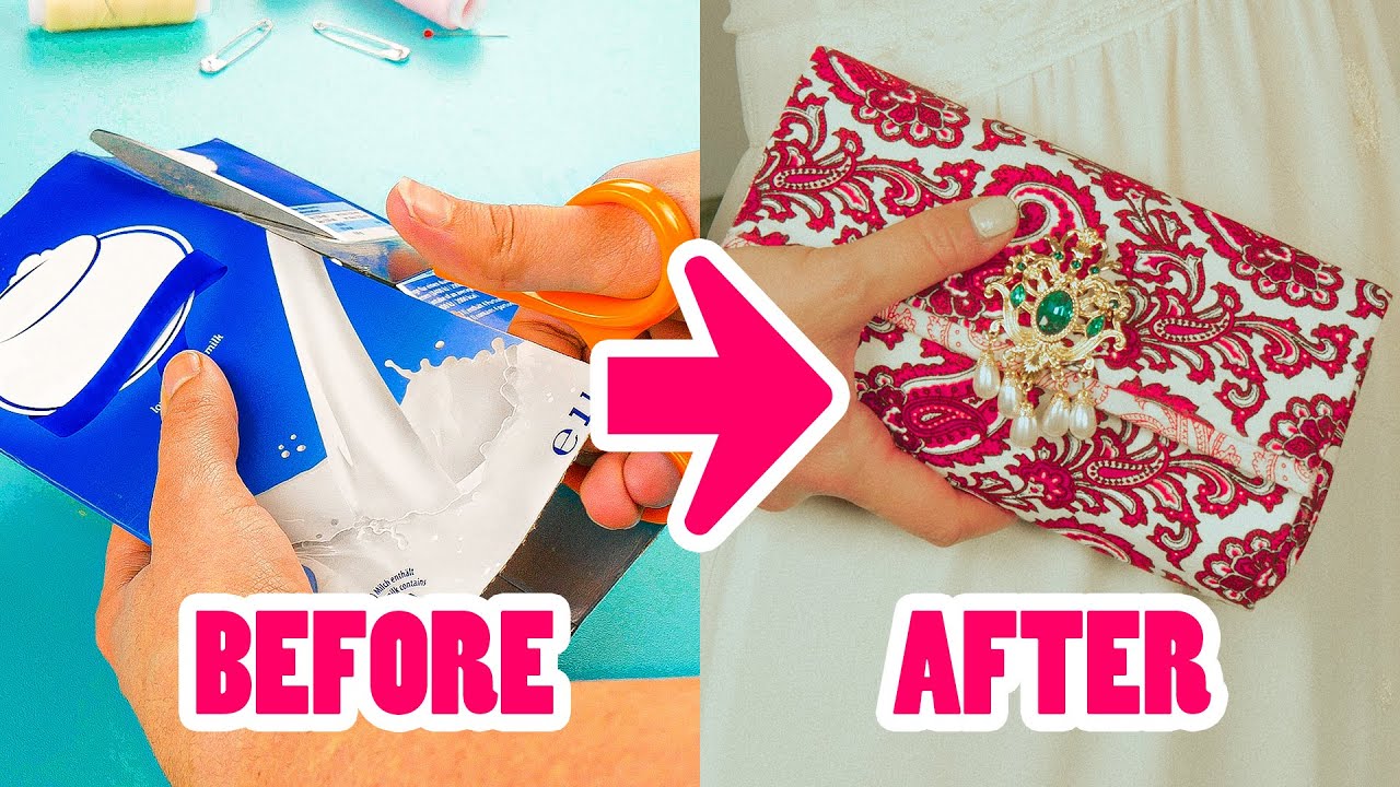 Handcrafted CLUTCH From Recycled Materials NOSEW PURSE! Cleverly