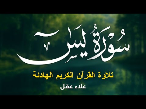 سورة يس من أجمل الأصوات في العالم تلاوة تريح القلب القارئ علاء عقل Surah Yasin By Alaa Aqel