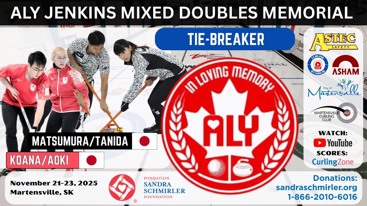 小穴/青木 vs. 松村/谷田 - タイブレーク - アリー・ジェンキンス