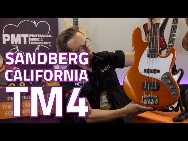 Sandberg California Series TM4 Bass Guitar - Review & Demo class=