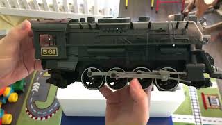 Lionel Train Set 7-11191 Penn Flyer Battery Powered Ready to Run Train Set Unboxing, Review, Running