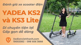 Xe Scooter điện chính hãng, giá tốt - YADEA KS3 Lite và KS2