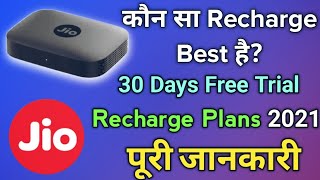 Jio Fiber | Jio Fiber New Recharge Plans | 30 Days Free Trial | Full Explain | Jio Fiber Plan | 2021