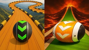 Sky Rolling Balls VS GYRO BALLS - All Levels Gameplay Android iOS Ep 2