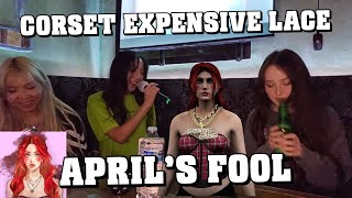 Fuslie Sings April's Fool by April Fooze in Karaoke With Tina and Yvonne