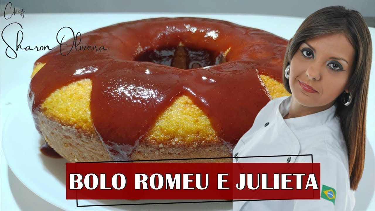 COMO FAZER BOLO ROMEU E JULIETA PERFEITO | Chef Sharon Oliveira - YouTube