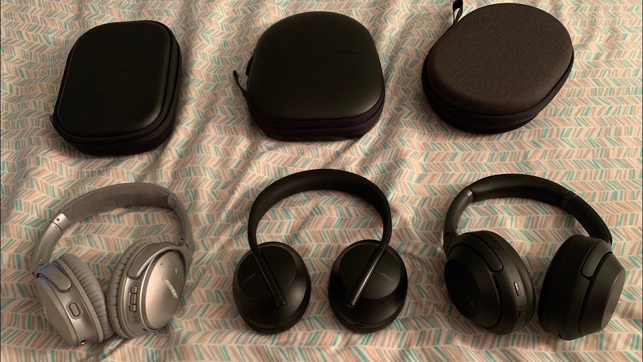 Bose NC 700 vs. Sony vs. Bose QC35II - YouTube