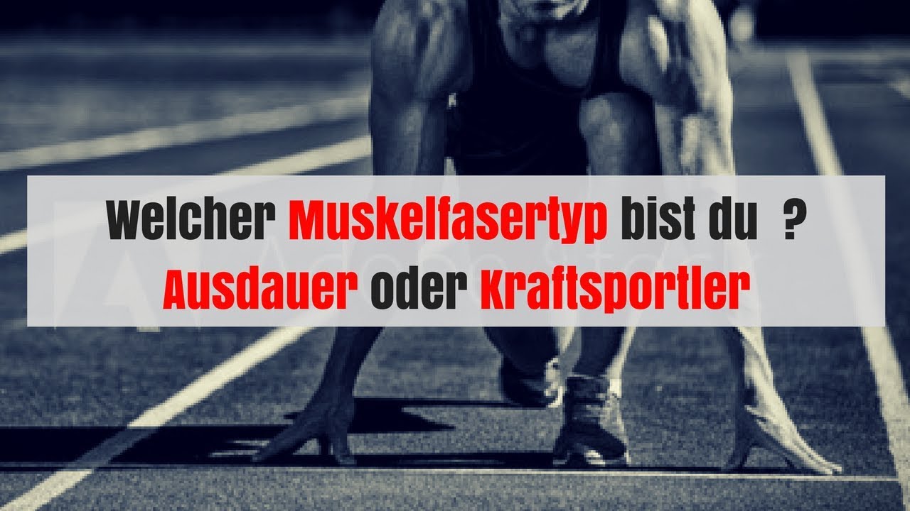 Kraftsport oder Ausdauer ? | Was ist für DICH besser ? | Unterschied der Muskalfasern - YouTube