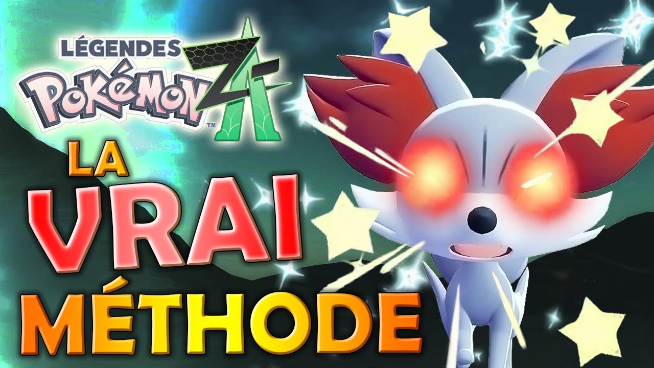 ✨ 10 TECHS SHINY CACHÉES pour les Pokémon les plus RARES !! (Légendes ZA) 🔥🎮