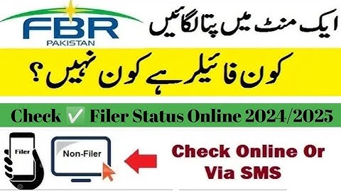 How to check FBR filer status | FBR ATL Check | Active Taxpayer Status (Step-by-Step Guide)