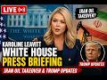 LIVE: Karoline Leavitt White House Press Briefing - Iran Oil Takeover & Trump Updates