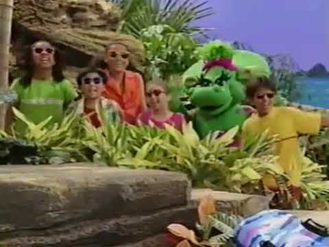 Barney Dinosaur Beach Party