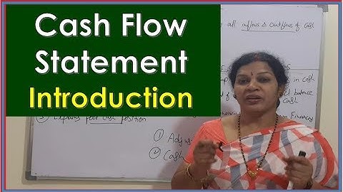 11. "Cash Flow Statement - Introduction" By Dr.Devika Bhatnagar