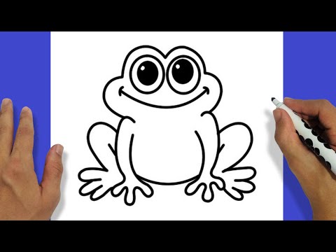 COMO DESENHAR UM SAPO FOFO