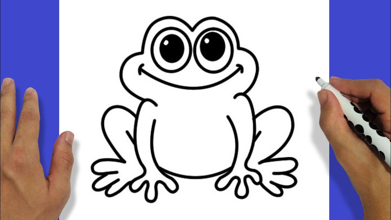 Como Desenhar Um Sapo Passo A Passo COMO Desenhar Um SAPO