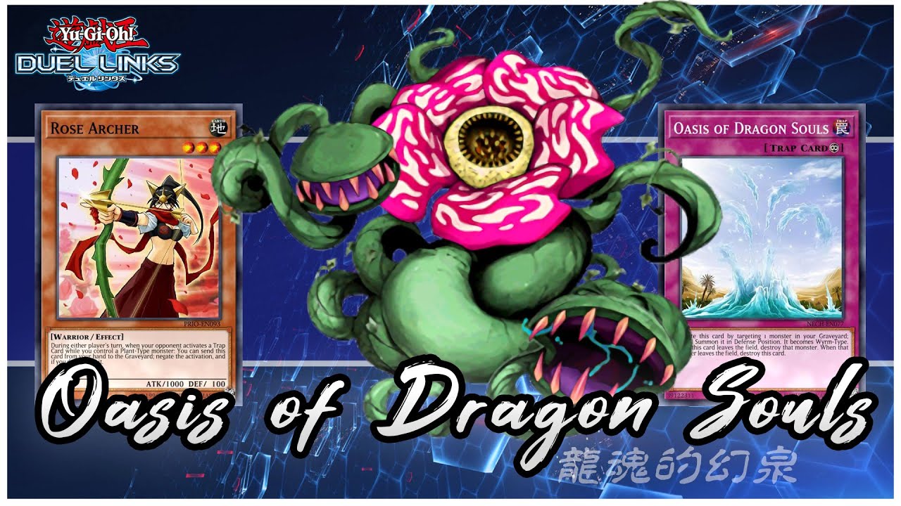 Yu-Gi-Oh! Oasis Of Dragon Souls Card (NECH-EN077) - The New Challengers - 1st Edition - Rare