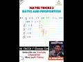 🧠 Math Trick: Solve Ratio Problems in Seconds! ⏱️ 👇