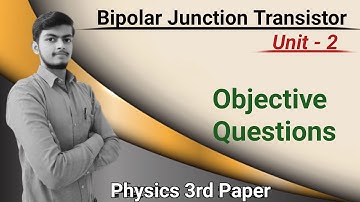 🔴Live|| Solid State Electronics Physics 3rd Paper Bsc final Year||Unit-2|| #Objective #Physics