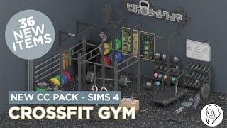 The Sims 4 - Crossfit Reborn Custom content set by Syboulette - Official showcase