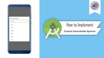 How to Implement Custom Searchable Spinner in Android Studio | SearchableSpinner | Android Coding