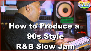 How to Produce an R&B Beat | 90s Slow Jam | Logic Pro X Tutorial | Producing in Colour