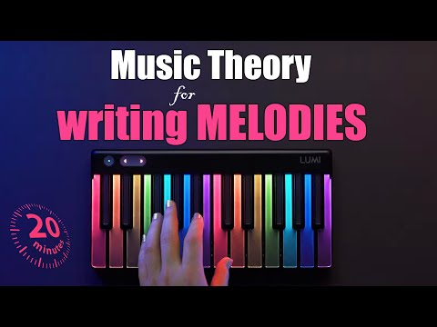 Learn music theory for writing melodies in 20 minutes