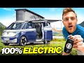 New 80k vw id buzz ev camper van overnight review