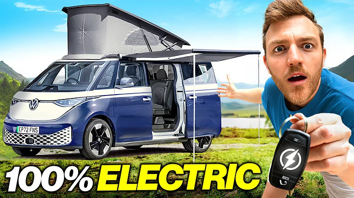NEW £80k VW ID Buzz EV Camper Van Overnight REVIEW