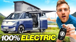 : NEW lb80k VW ID Buzz EV Camper Van Overnight REVIEW