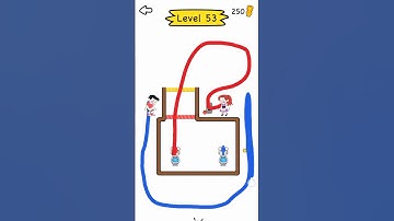Draw to Pee  - level 53 - Gameplay Walkthrough Video #short #shorts #game #games