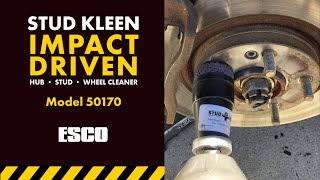 Model 50170 - STUD KLEEN – IMPACT DRIVEN HUB/STUD/WHEEL CLEANER by Equipment Supply Company 6,160 views 4 years ago 1 minute, 3 seconds