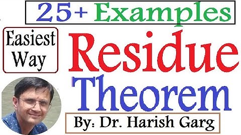 Examples of Residue Theorem | Easiest Way | Complex Analysis