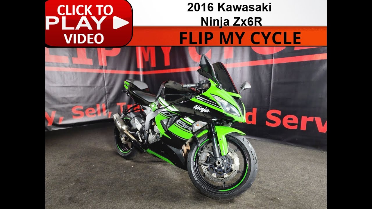 2016 Kawasaki Ninja ZX6R - YouTube