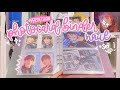  luluroom photocard binder haul set up binder kpop postcard ar ticket others 