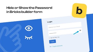 Add a hide-reveal password icon to Bricks Builder password form field