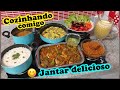 PREPARANDO JANTAR E SOBREMESA (REGIÃO SUDESTE)