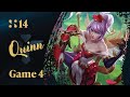 LoL Season 14 Solo Queue Support Climb | Game 4 | Quinn vs Senna