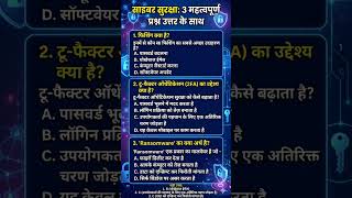 🫢 Cyber Security Awareness Quiz | Correct answer Comment kro #computertrickszone #cyberawareness