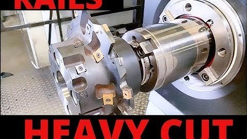 Heavy Machining (Rail Cutting) on CNC Boring Machine | FERMAT MACHINERY
