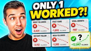 I Tested 6 TikTok Follower Services… One Was Shockingly Good