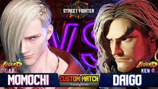 SF6🔥 Momochi (ED #1rank)   Vs  Daigo (KEN #2rank)  Best Ranked Match 🔥 DLC High Level Replays 🔥