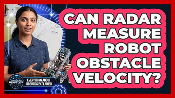 Can Radar Measure Robot Obstacle Velocity?
